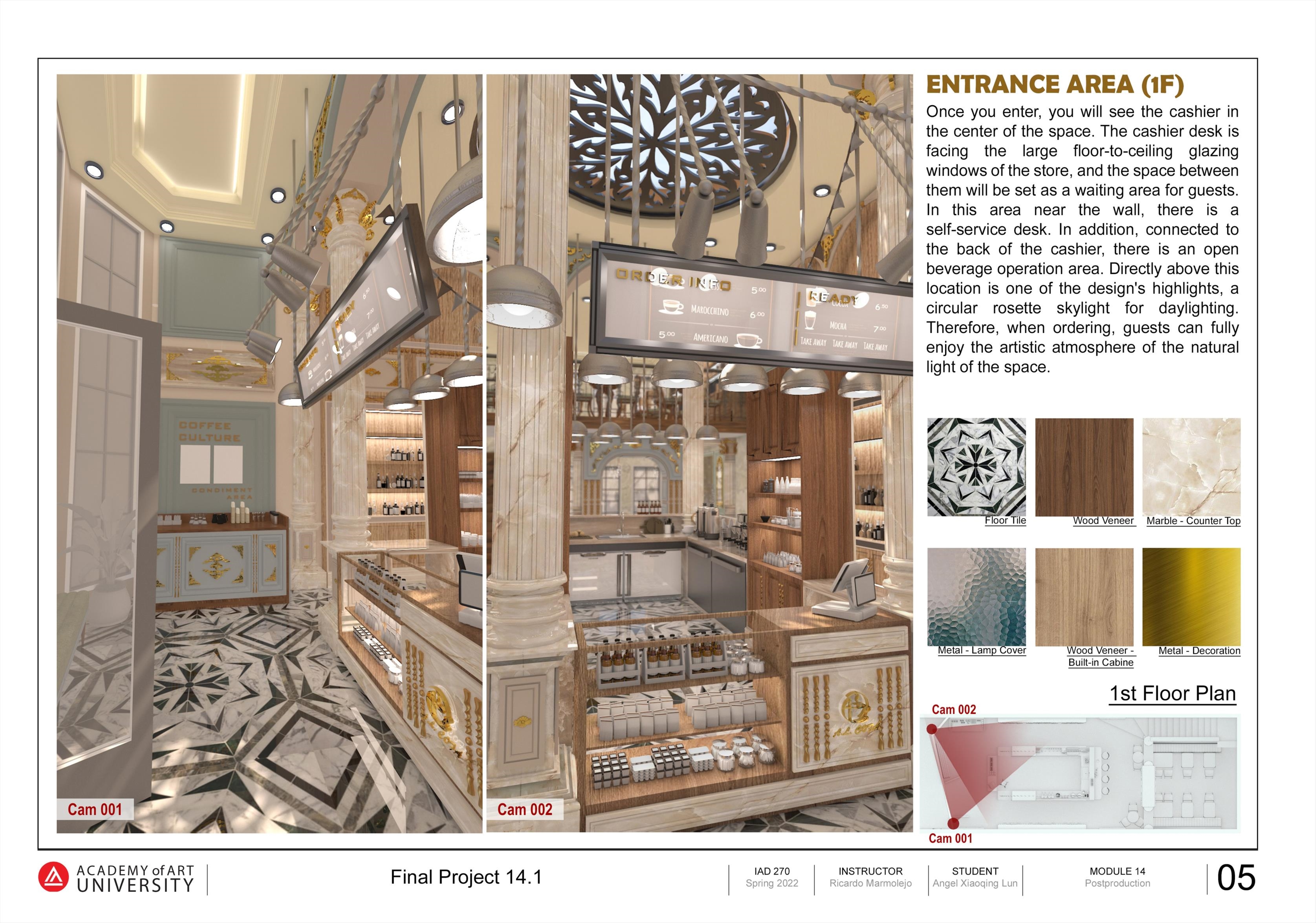 AL Rococo Cafe_Enterance AreaView - Angel D.S.