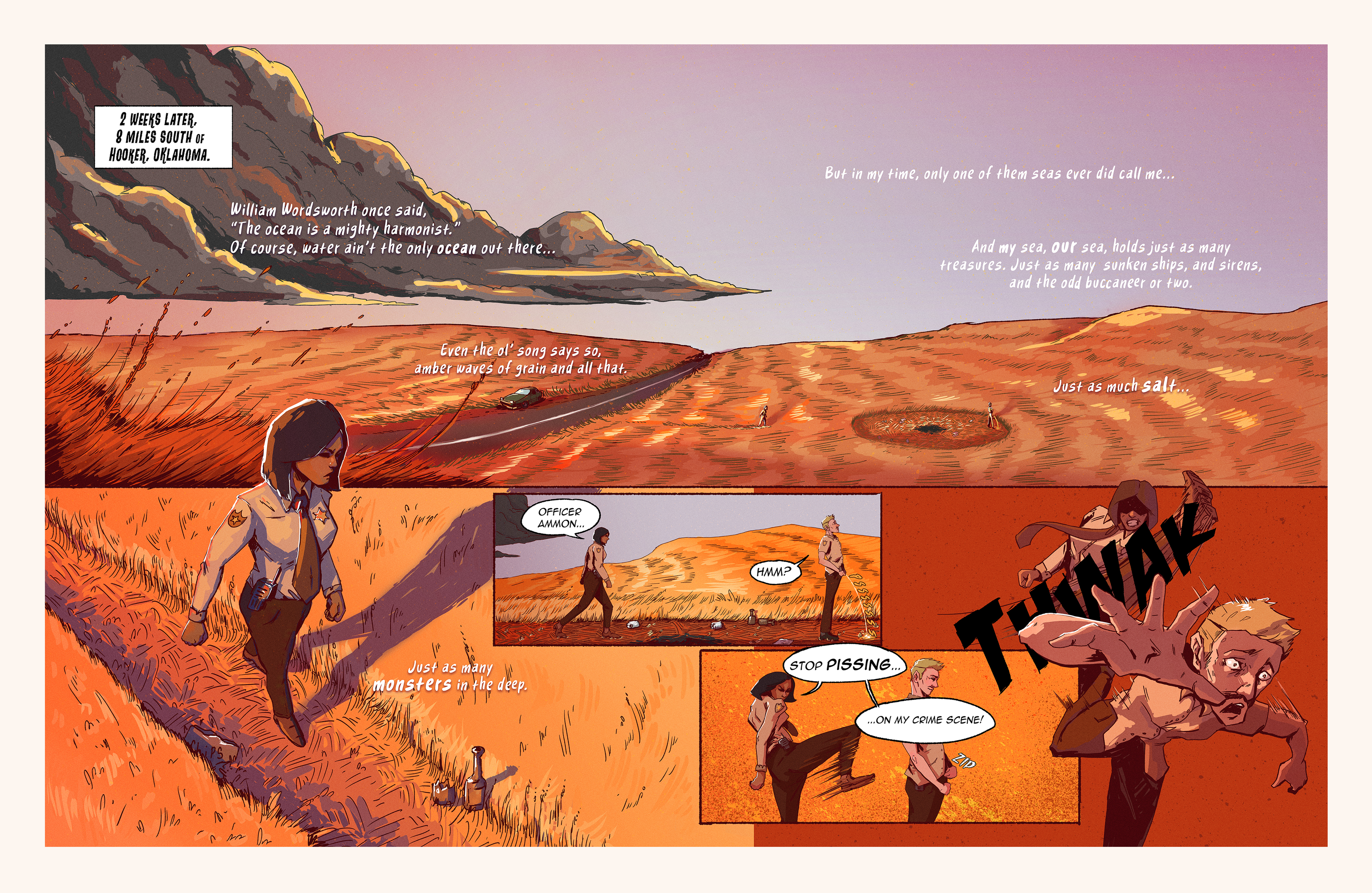 Yellow Eyes Page 6-7