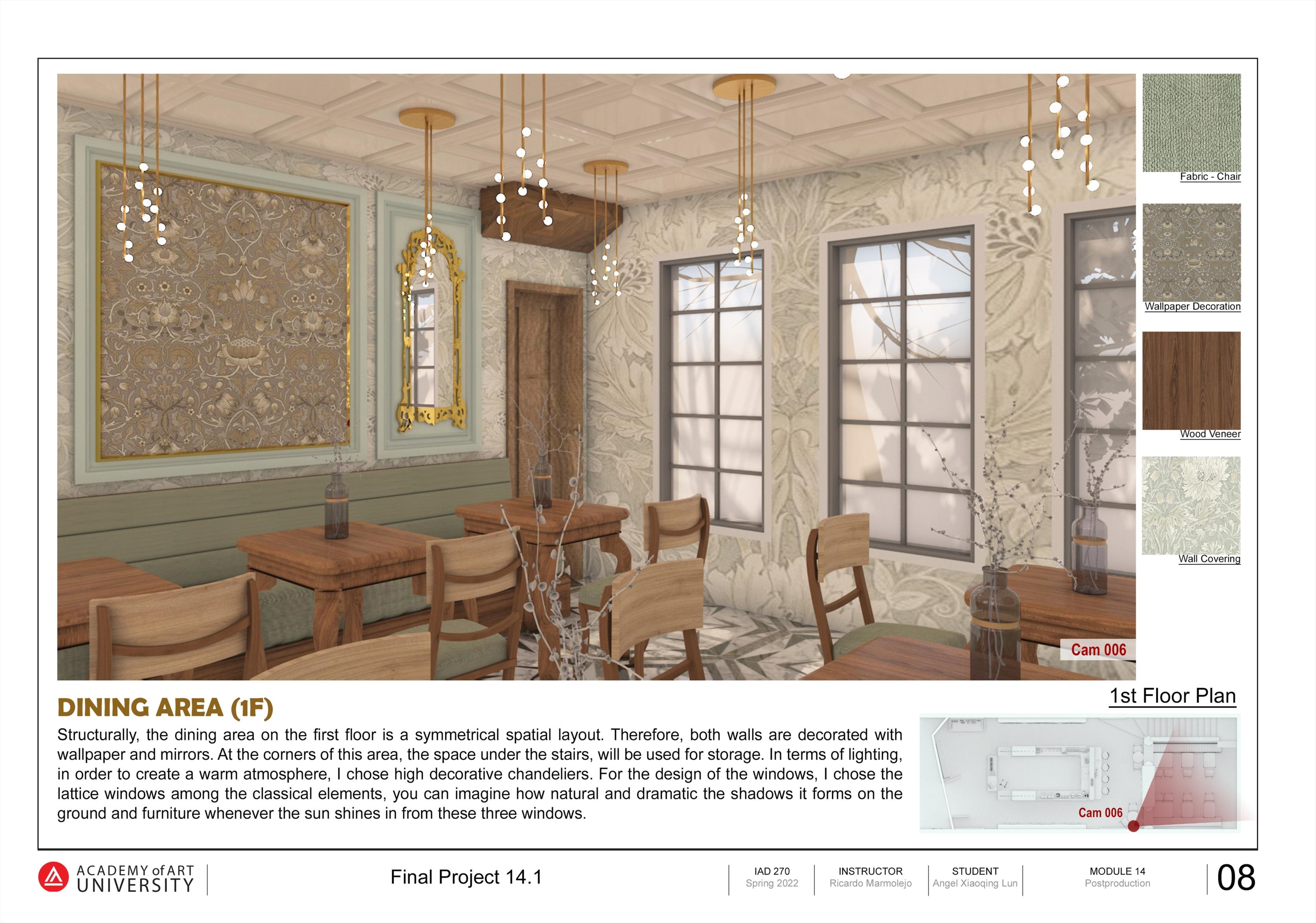 AL Rococo Cafe_Dining Area (1F) View 2 - Angel D.S