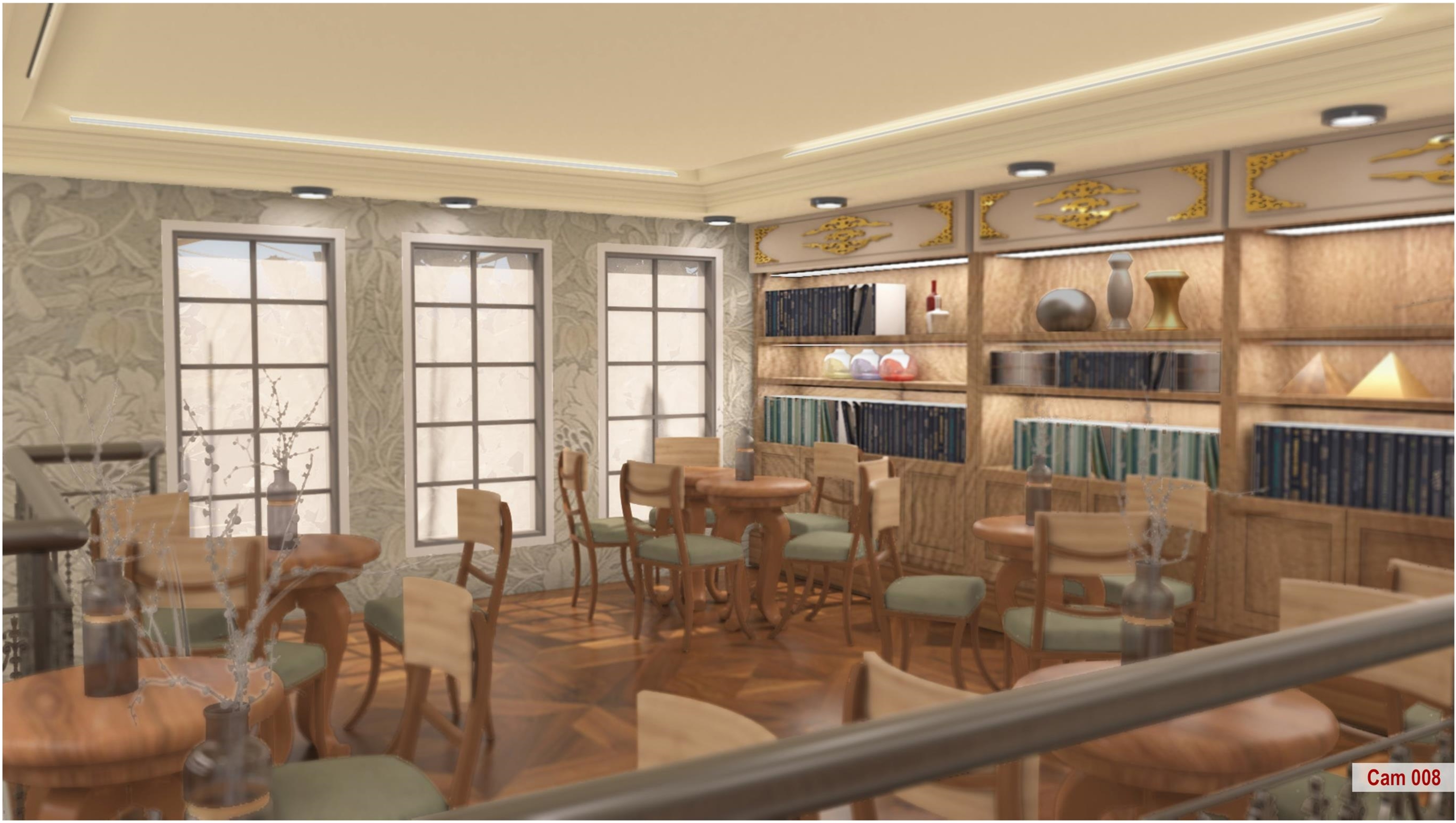 AL Rococo Cafe_Dining Area (2F) View 2 - Angel D