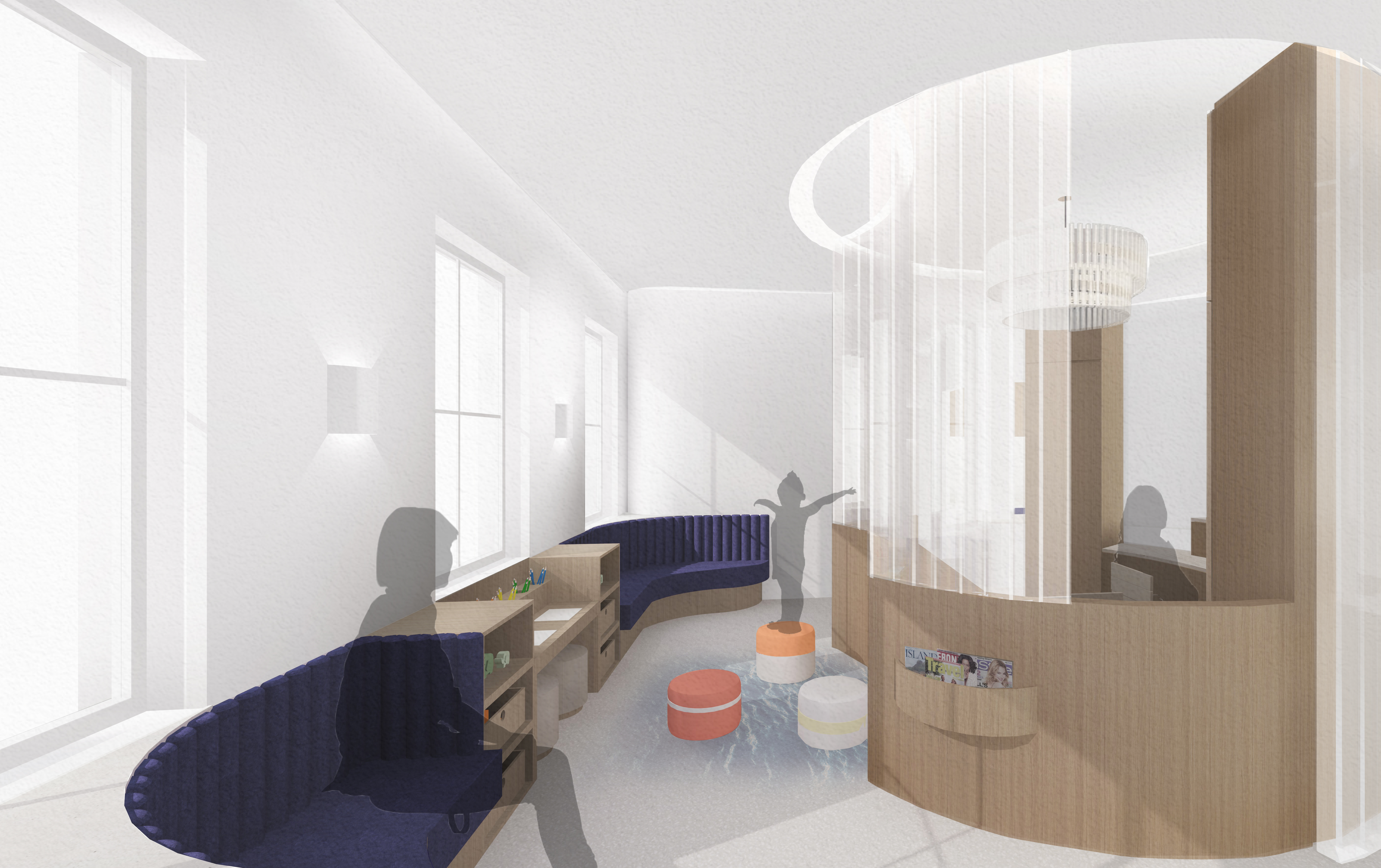 Rockefeller Medical - Waiting area - sanne planting