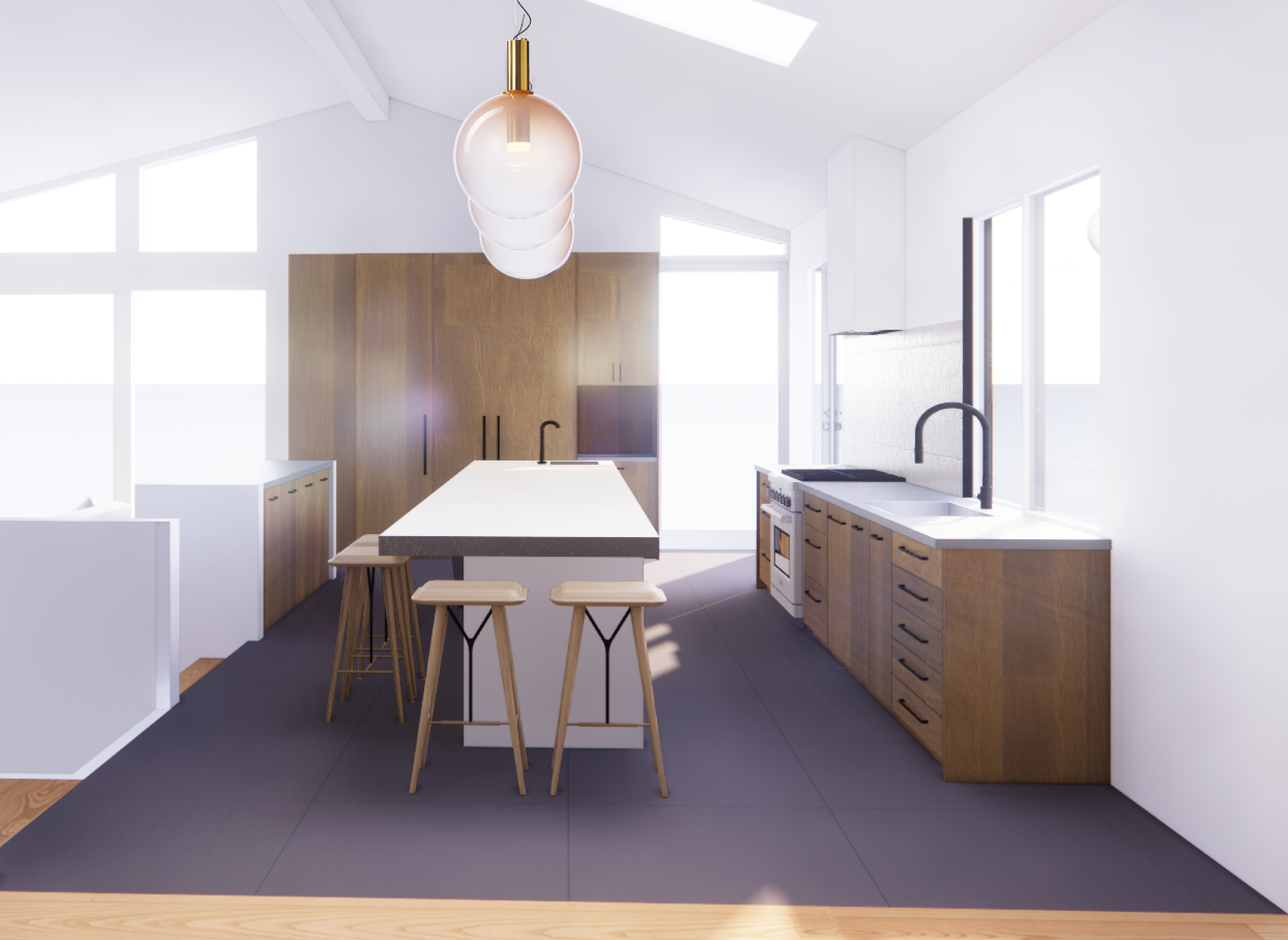 Kitchen Option 2 View 3 - Avadhi Sharma