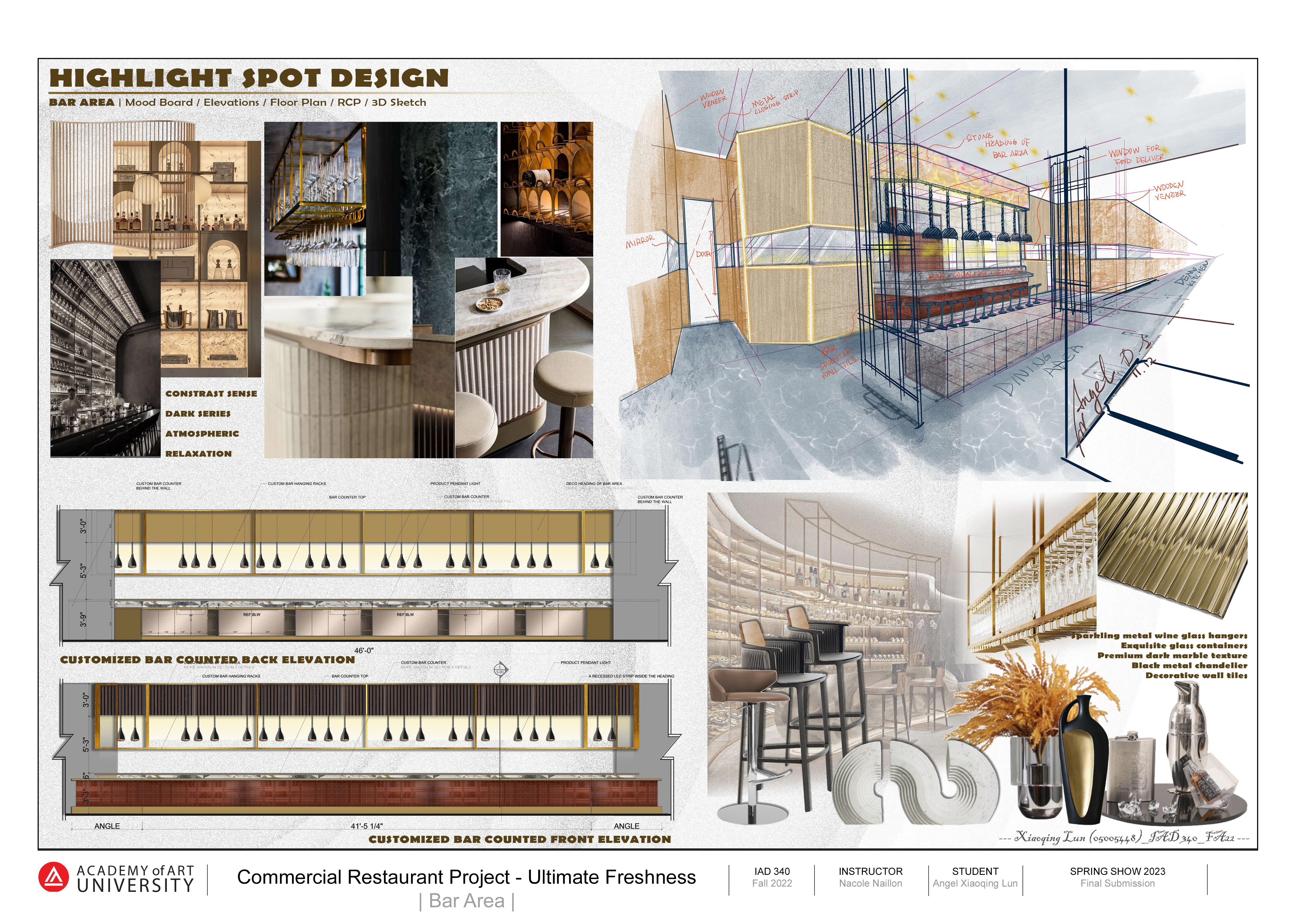 Ultimate Freshness Farm-to-Table Restaurant 07_Bar Area - Angel D.S.