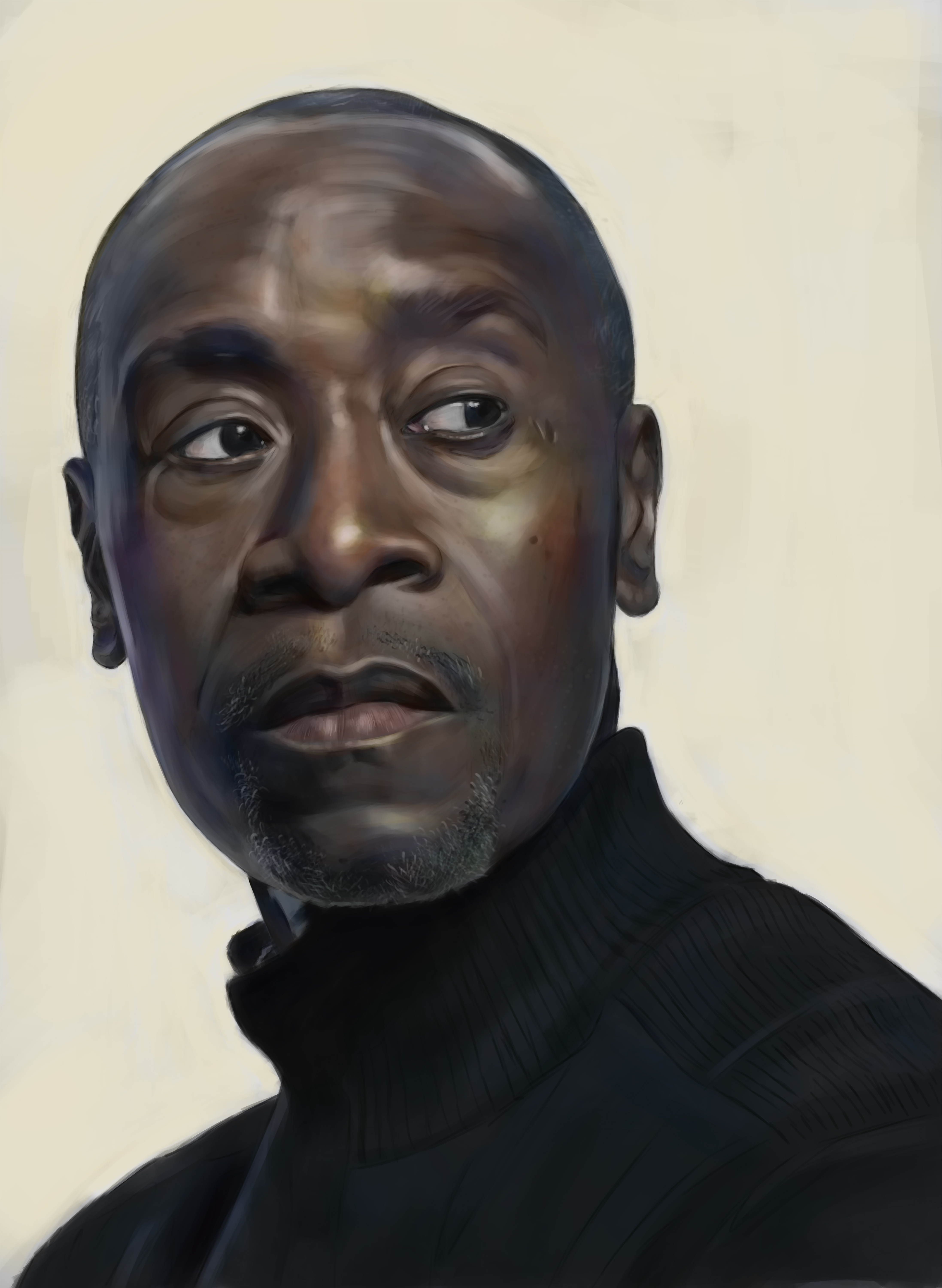 Color Glaze from Grayscale Portrait  