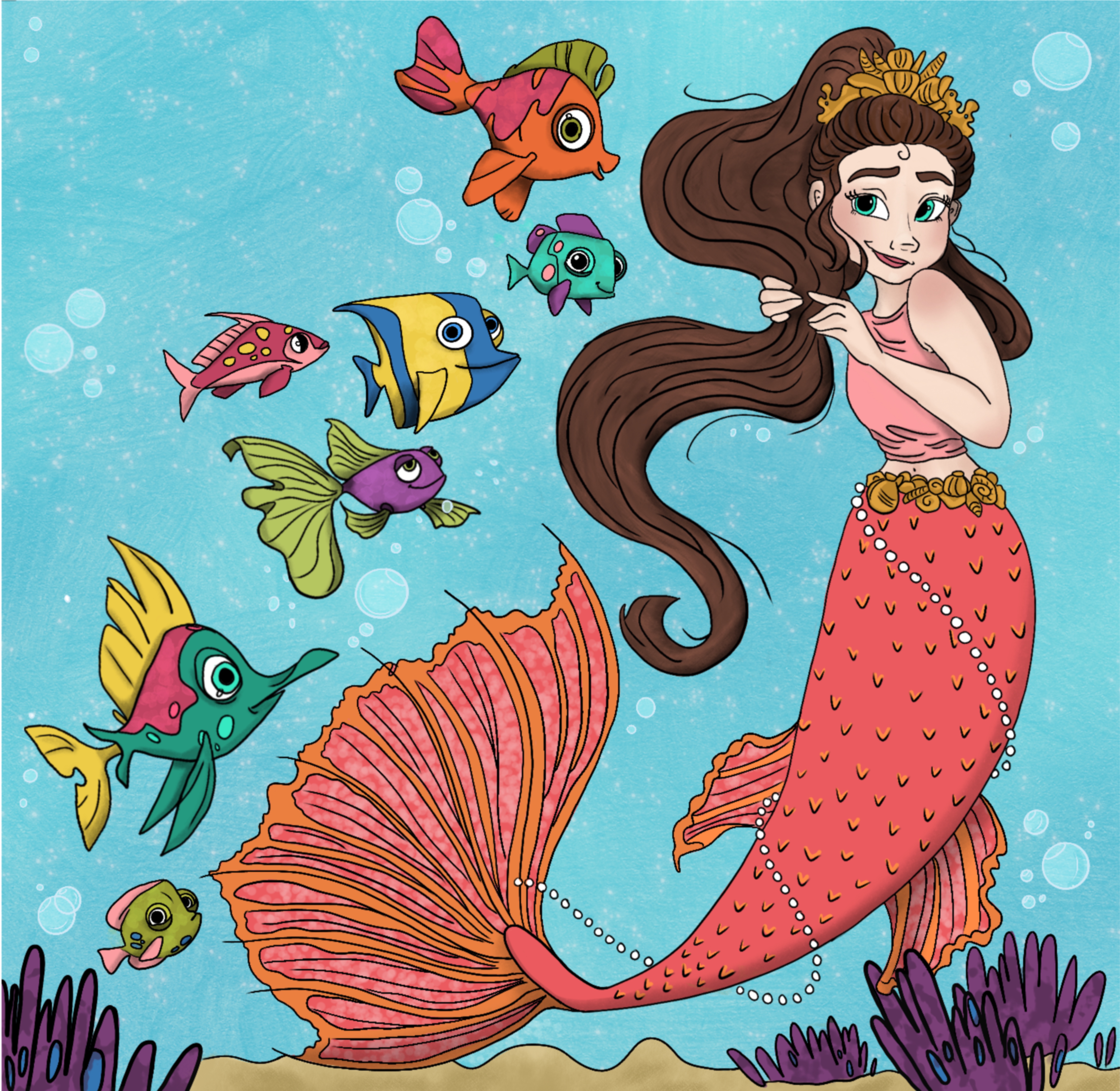 The Princess and the Pea Under the Sea No. 1