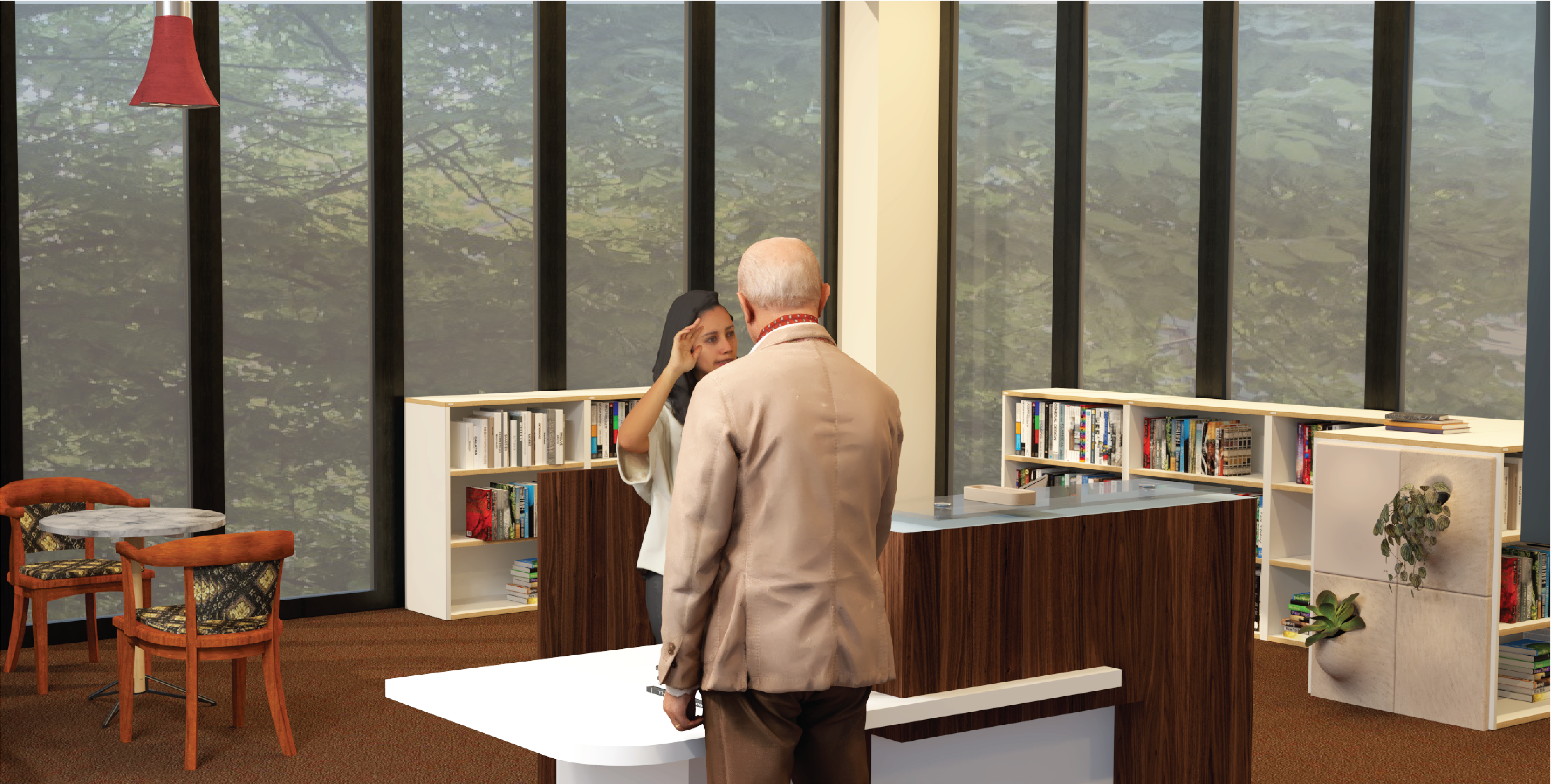 Library View 2 - Omar Córdova