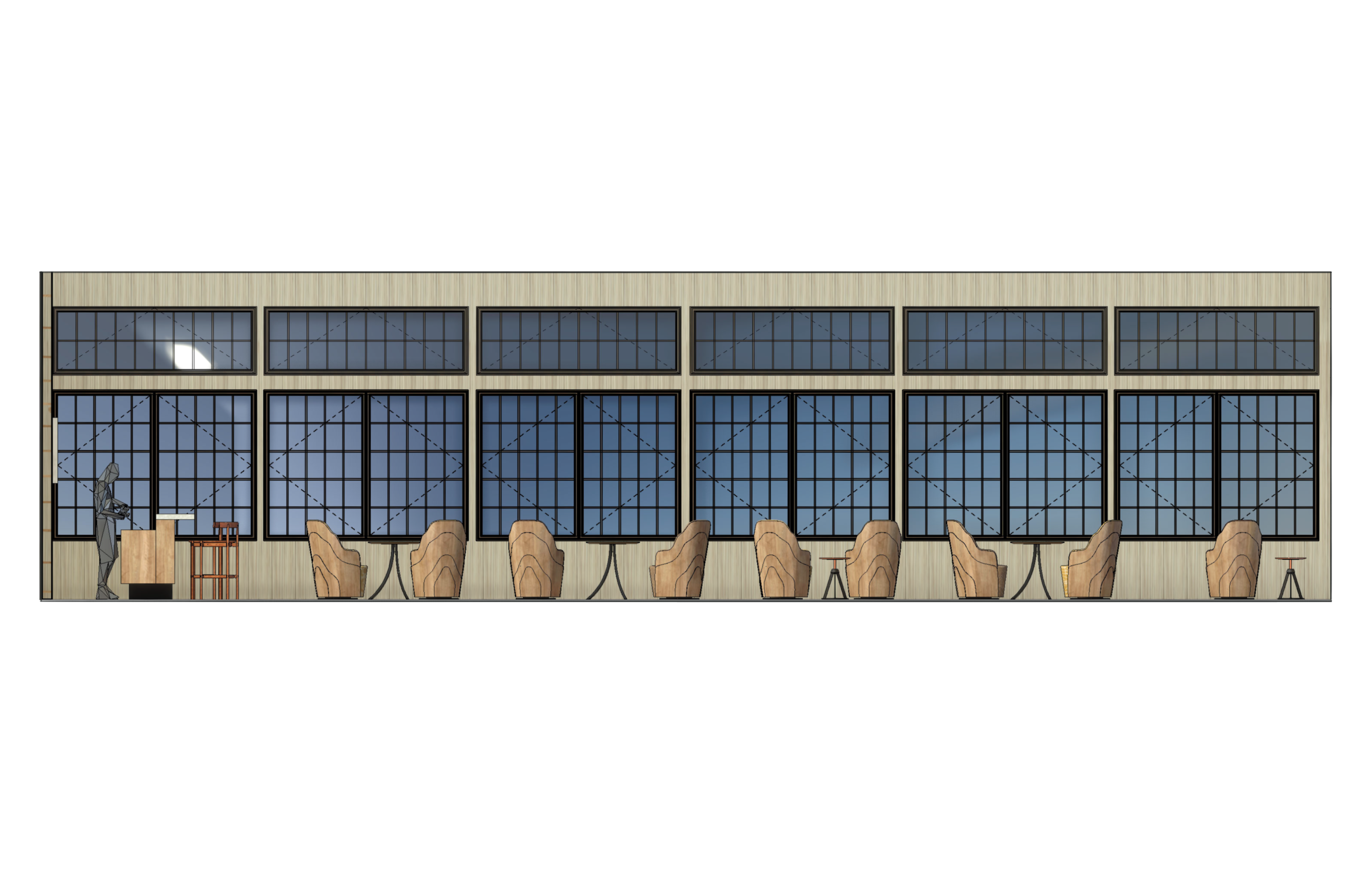 ArleneSalomon_WestElevation_Lobby - Arlene Salomon