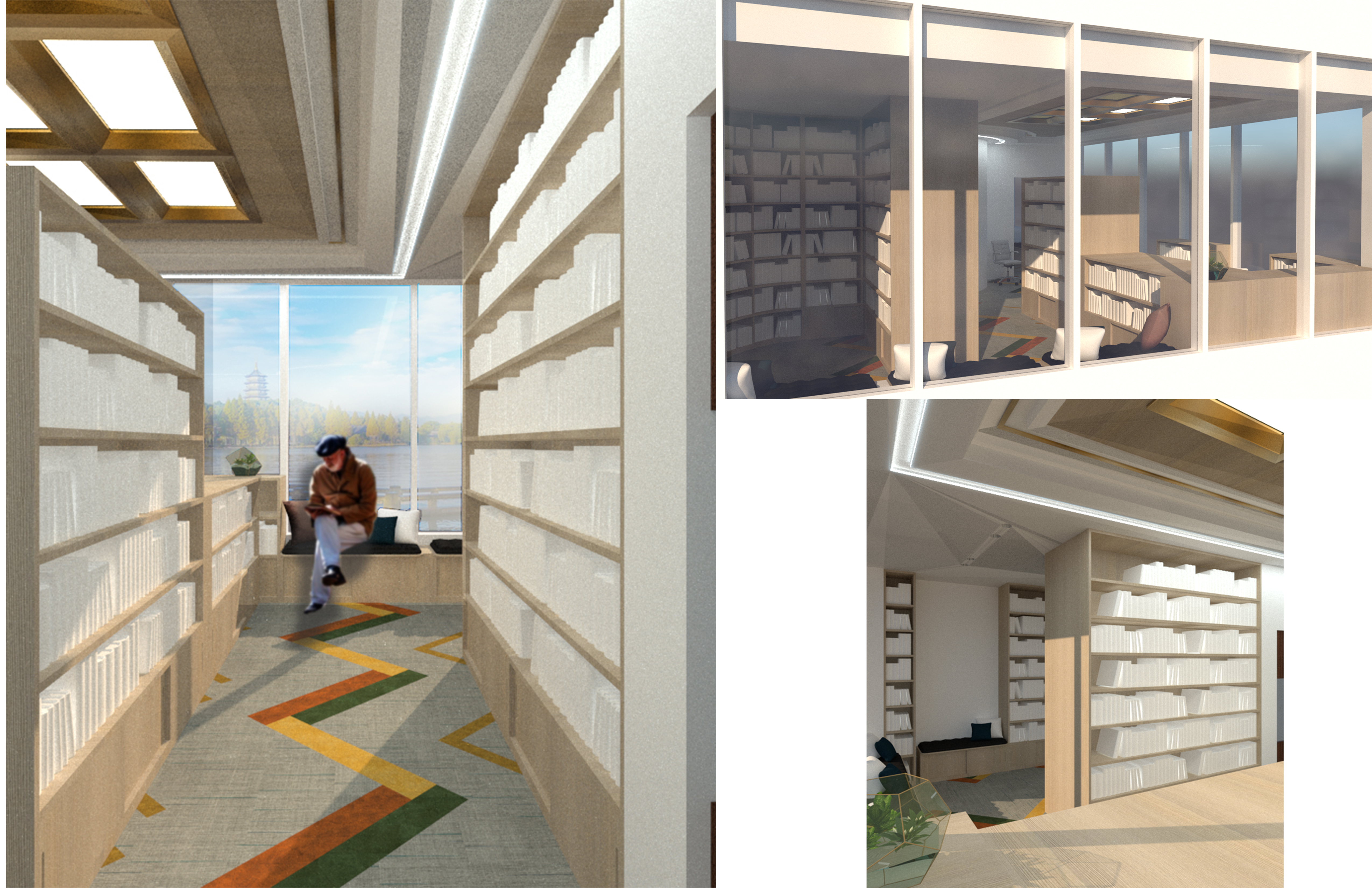 Hangzhou Senior Housing_Library View 2 &3 & 4 - Angel D