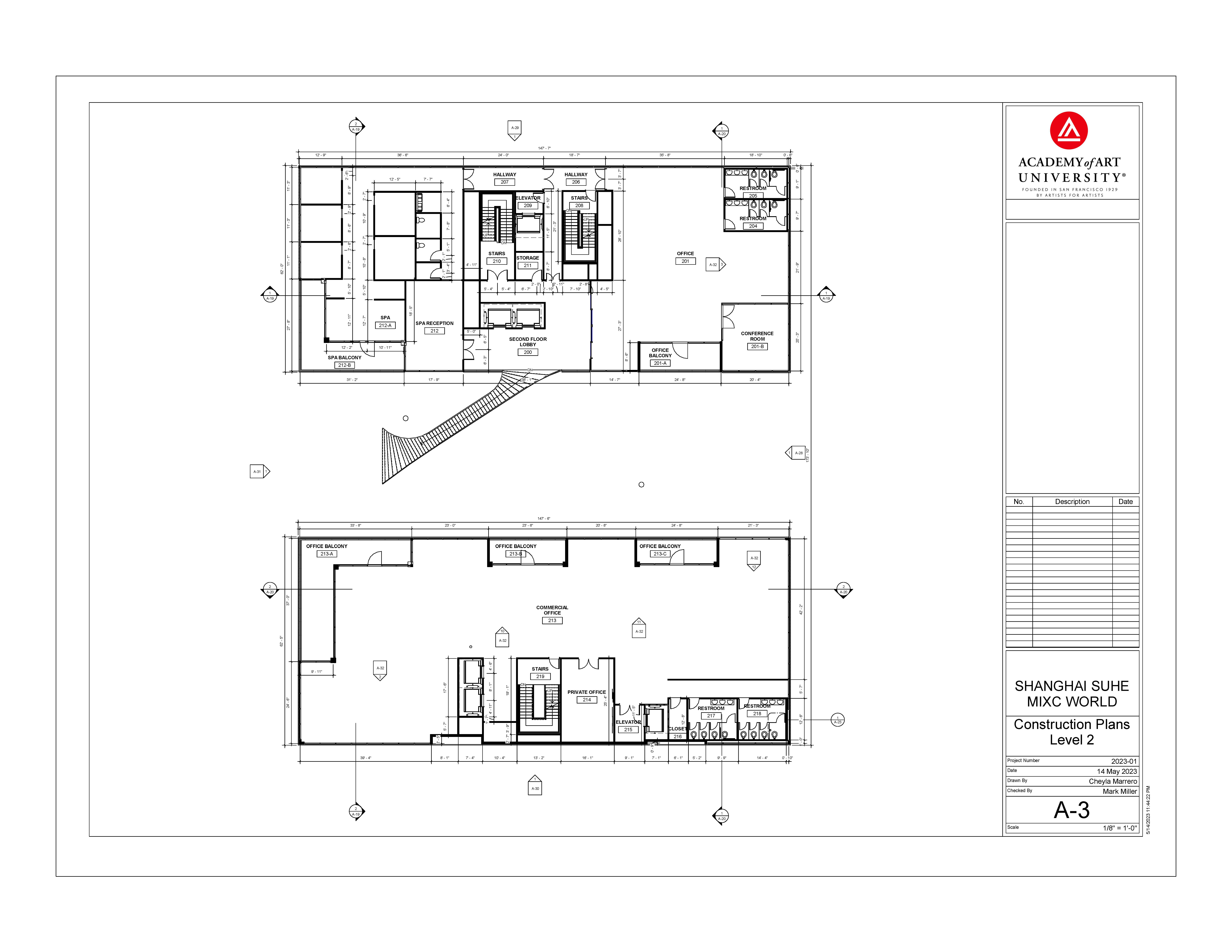 CheylaMarrero_BIMModel_FloorPlan - cheyla marrero