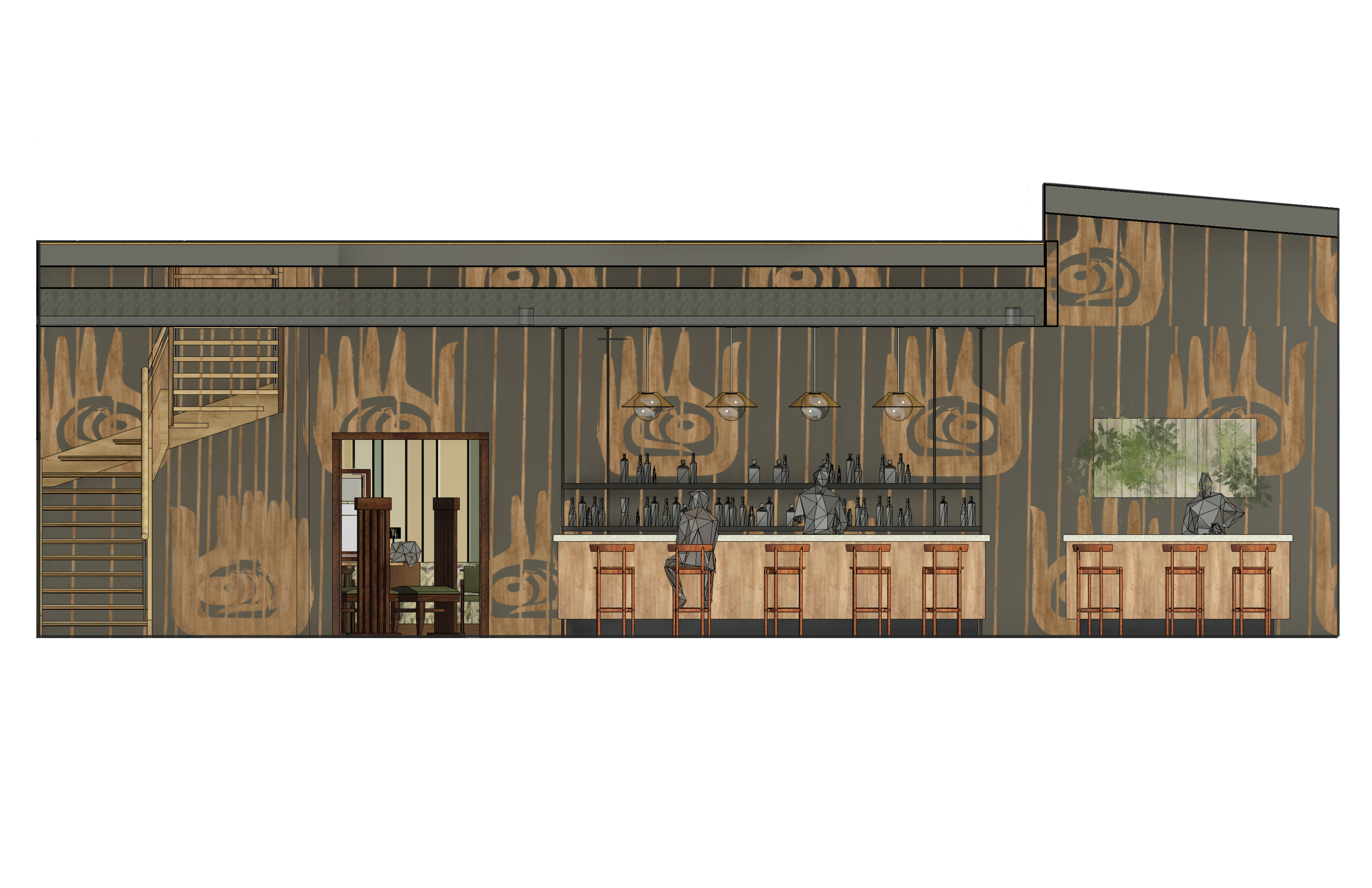 ArleneSalomon_SouthElevation_Lobby - Arlene Salomon