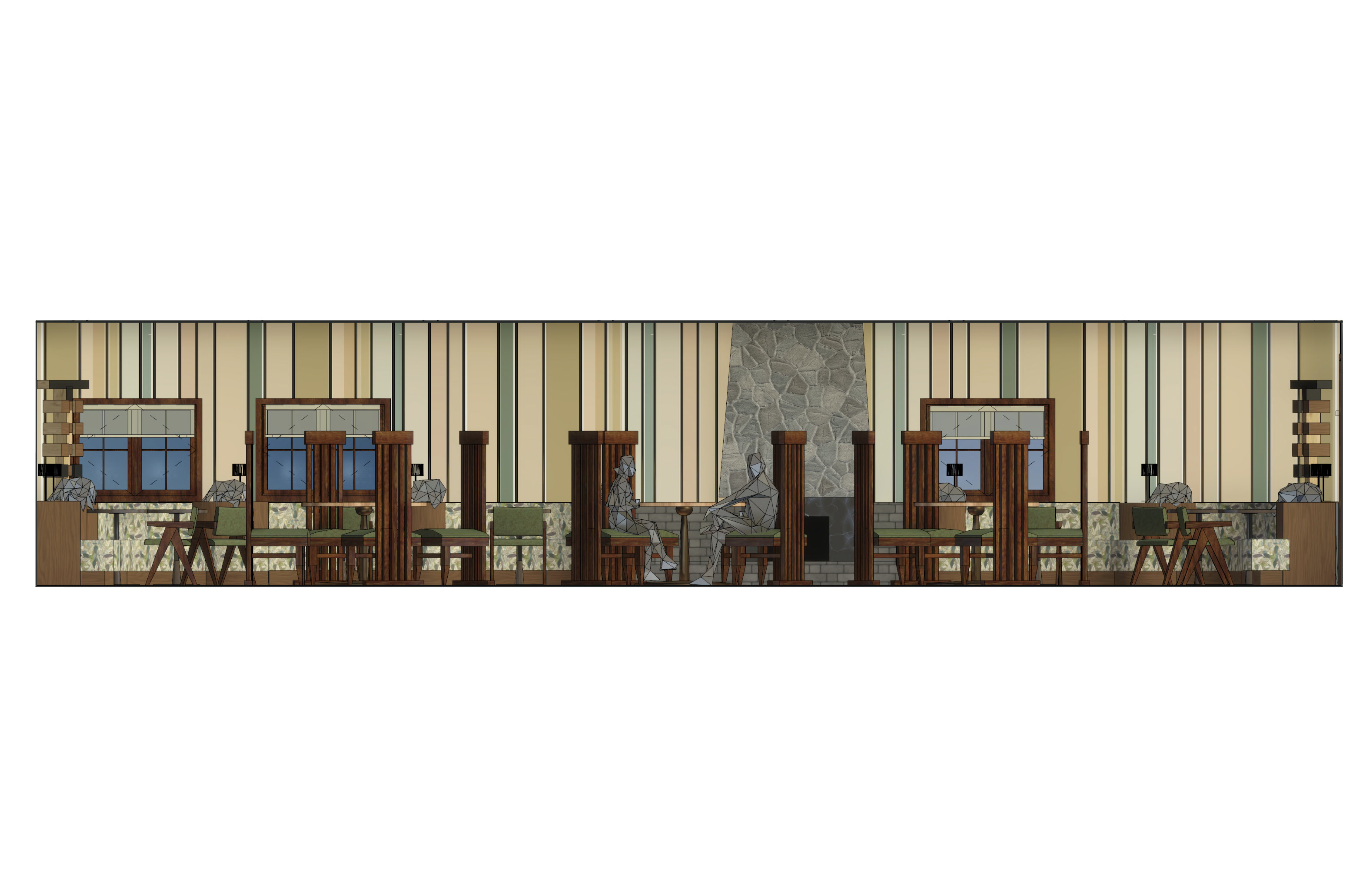 ArleneSalomon_SouthElevation_DiningRoom - Arlene Salomon