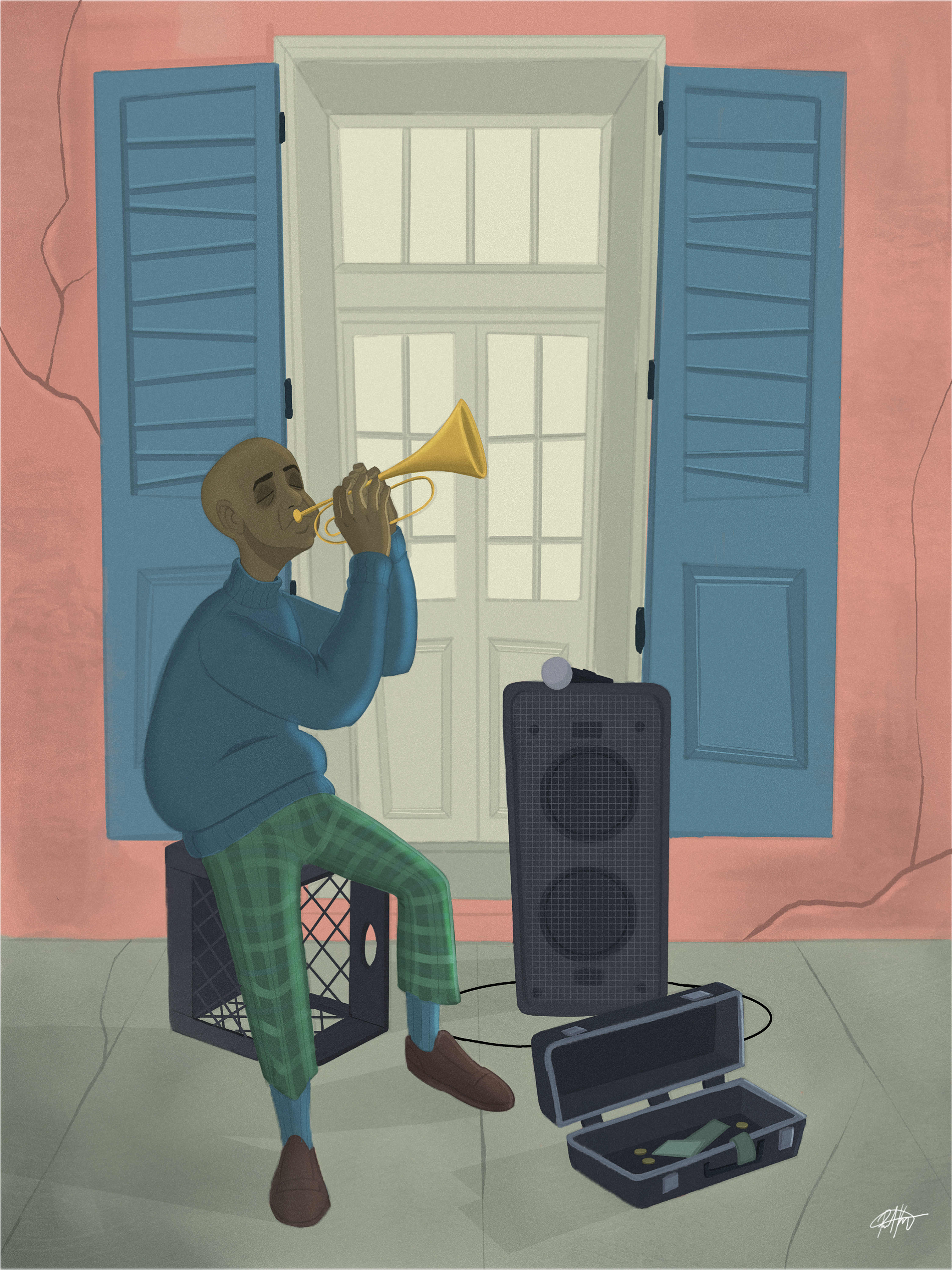 Friday Night on Bourbon St. 