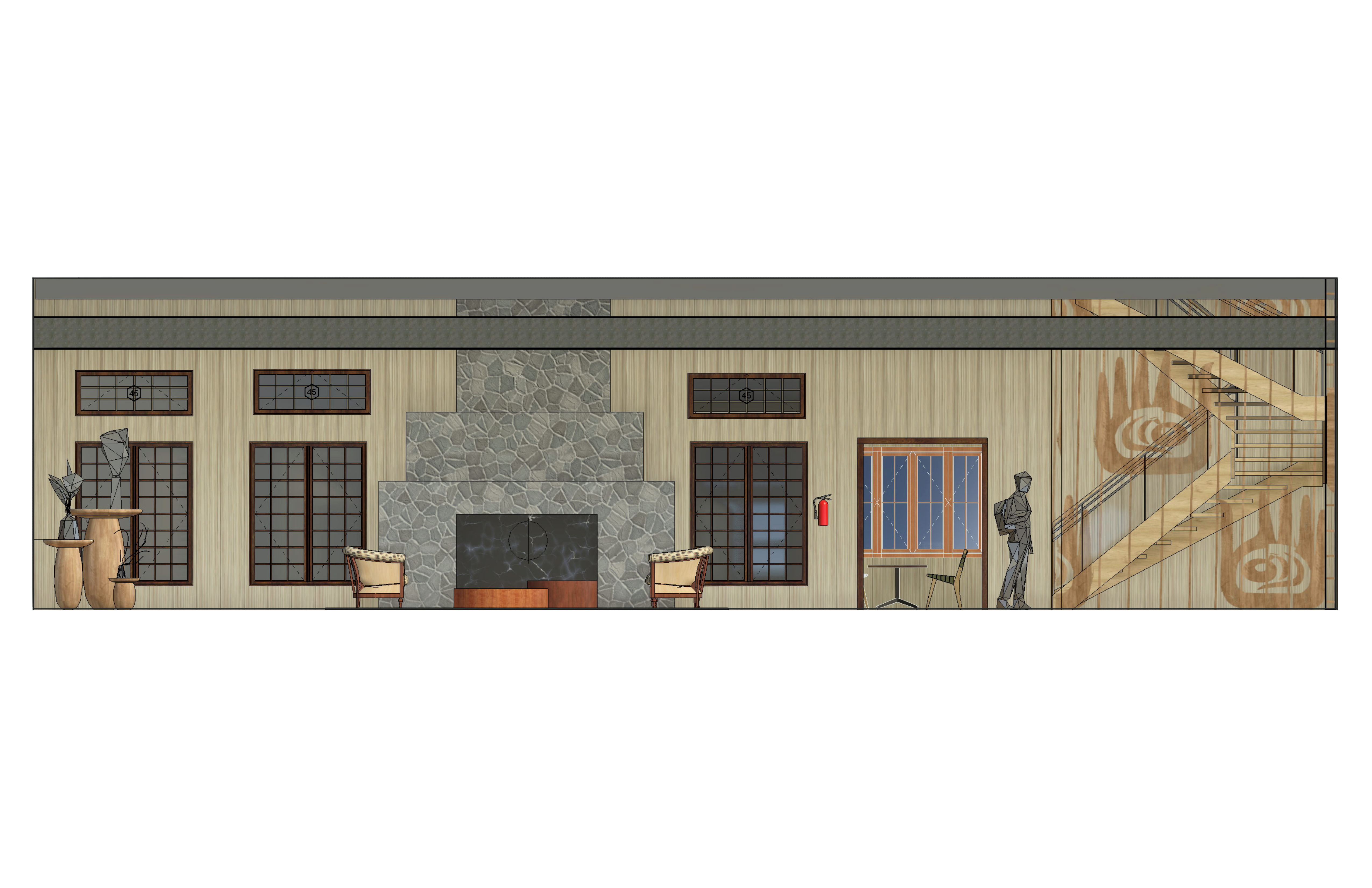 ArleneSalomon_EastElevation_Lobby - Arlene Salomon