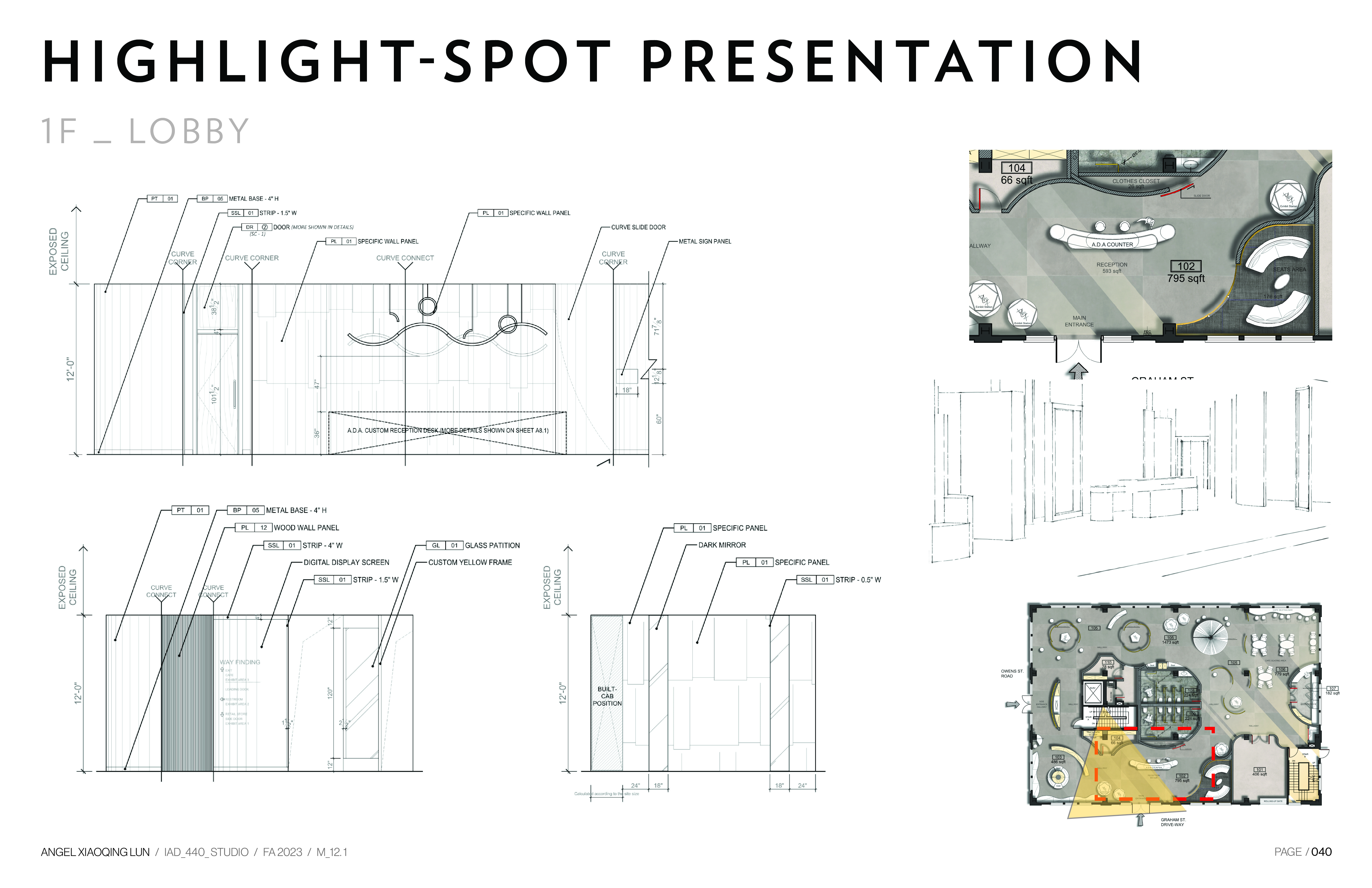 National  Geographic Complex_Elevation_Lobby - Angel D